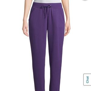Mid rise St Johns purple joggers